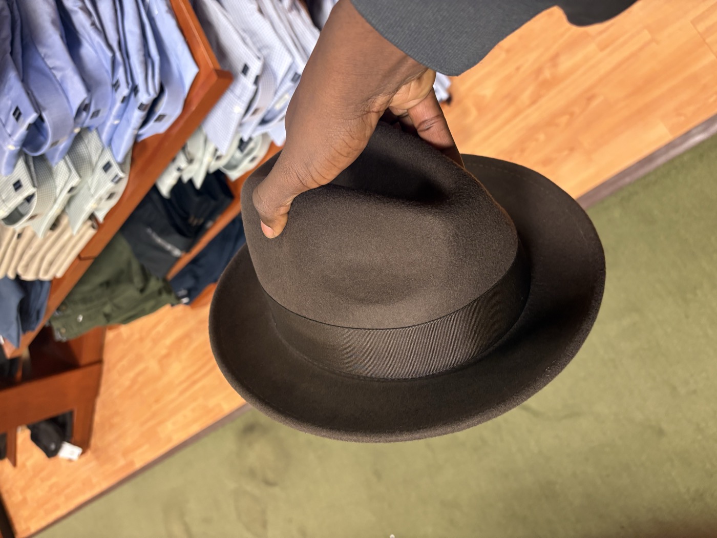 Wool Felt Fedora Hat